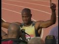 Atletica record mondiale 100 metri Powell a Rieti Atletica record mondiale 100 metri Powell a Rieti