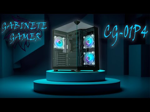 Vídeo de demonstração - Gabinete Gamer Aquário Marko Shark Atx | CG01P4