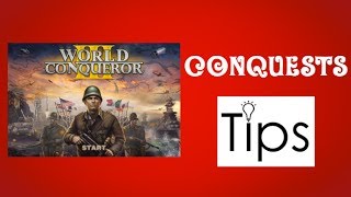 world conqueror 3 tips and tricks world conqueror 3 tips and tricks