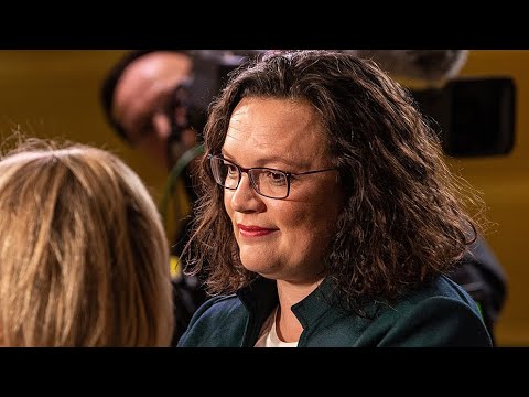 Statements und Interviews zum Rcktritt von Andrea Nahles (SPD) und phoenix-Studiogesprche am 02.06.19