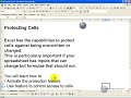 Protect Excel cells and sheets