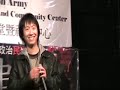 guest singer dennis yang performing ???? for the ??? wong yuk man 2007 comedy show in oakland, ca  ???????