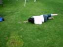 spaz playing te-ball
