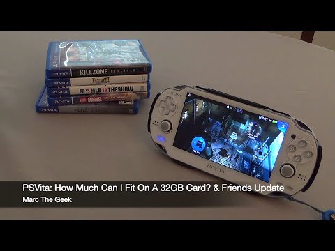 how to check gb on ps vita