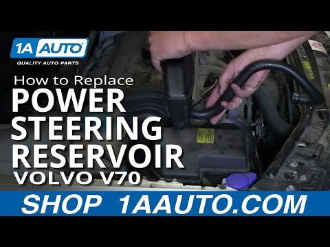 how to fix a power steering hose leak