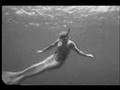 Mermaid Freediving (B&W)