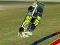 Nascar Racing 2003 Season Crashes flips wrecks nr2003
