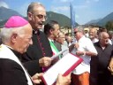 Inaugurazione Tangenziale Clusone Rovetta Benedizione del Mo