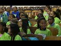 ps22chorus.blogspot.com http twitter.com Here is a pristinely filmed acoustic version shot by the PS22 Chorus's amazing new bud, filmmaker Jonathan Kalafer! If anyone's a bit confused as to the goings on at the beginning of the video, the vent in the auditorium kept pushing the doors open, and Kaleb couldn't refrain from trying (unsuccessfully) to close them. 'Welcome to the asylum,' indeed! Unfortunately Marquis & Mr. Eberle weren't around for the proceedings, but the kids compensated by singing the verses a bit more tenderly than usual, which makes this version a fine alternate to our previously posted vid!