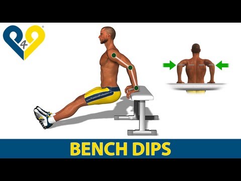 how to perform dips at home