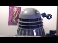 I was going to call this 2 Daleks 1 sucker cup but thought that might be a bit oblique. Hey, maybe we'll even make that video. You can see the Dalek live on stage if you are lucky enough to be in Melbourne when the Fringe Festival is on. He is appearing in a show alongside a 2 metre tall Optimus Prime, Astro Boy and others. The show is called 
