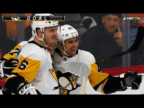 Video: Conor Sheary doubles down, scores 2 in second period