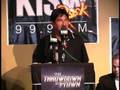 KISW Press Conference:  Throwdown in T-town