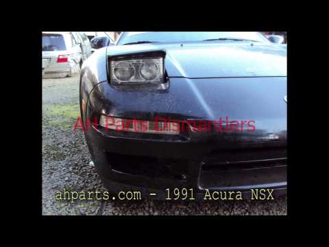 1991 Acura NSX parts AUTO WRECKERS RECYCLERS ahparts.com Honda used dismantler