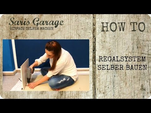 Regalsystem | Regal selber bauen | Upcycling | DIY | Möbel | How to |  by Saris Garage