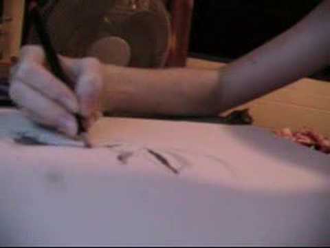Drawing of Gale Harold