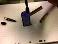 Filling a converter with an old Rotring ink bottle