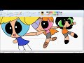 Speed Paint Powerpuff Girls Running