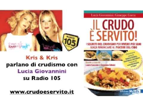 Il Crudo è servito - Kris&Kris intervistano Lucia Giovannini su Radio 105