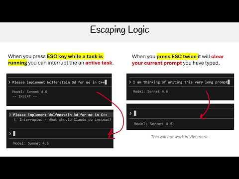 Claude Code Essentials - Escaping Logic