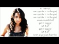 jasmine villegas - to the yard (lyrics)
