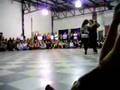 Gustavo Naveira y Giselle Anne bailando en Practica X