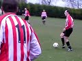 martin crowley scores a goal against folly lane o.b. 1/11/08.