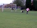 martin crowley scores a goal against folly lane o.b. 1/11/08.