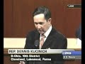 REP KUCINICH WARNS *WE\ REP KUCINICH WARNS *WE\