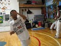 Capoeira kick sequence
