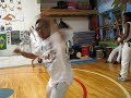 Capoeira kick sequence
