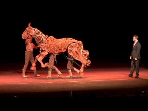 horse - Joey from War Horse at The Orpheum Theatre's season announcement party on March 22, 2013. War Horse is part of the Orpheum's 2013-2014 Broadway Season with p...