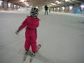 Kaylee op de ski's