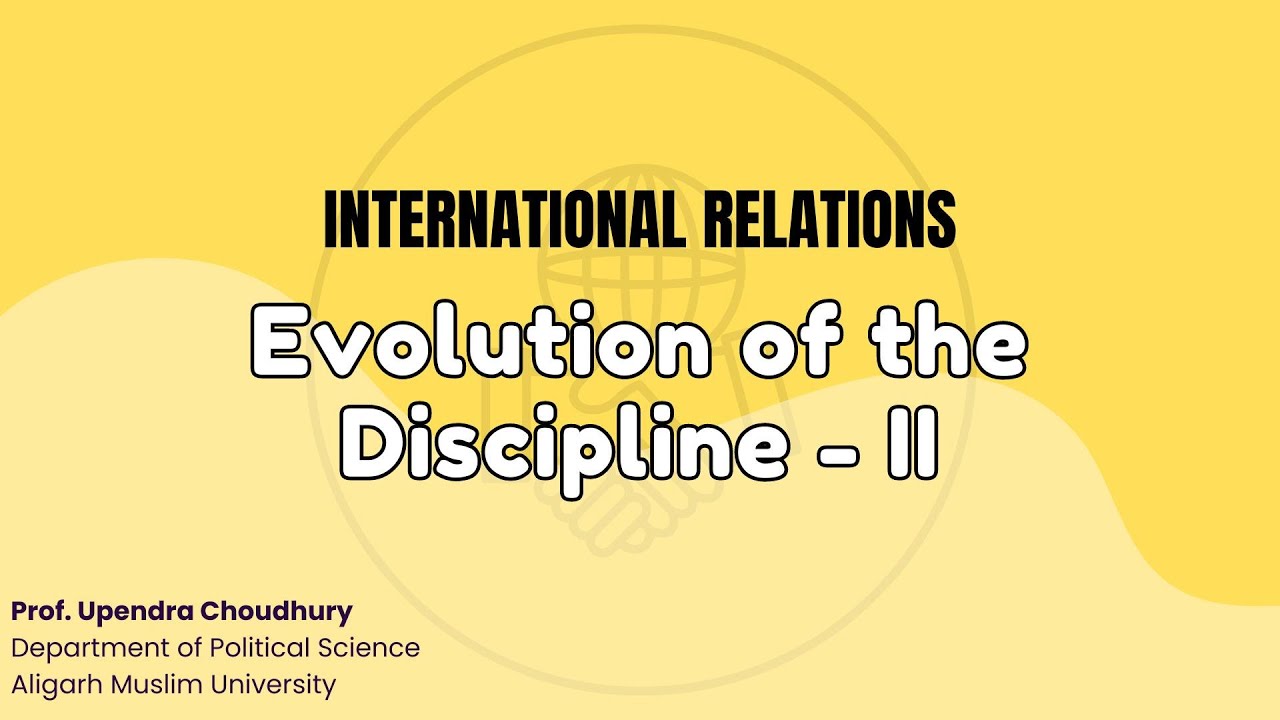 Evolution of the Discipline-II
