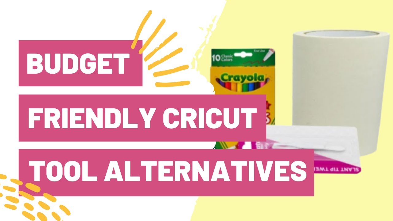 Budget Friendly Cricut Tool Alternatives Makers Gonna Learn