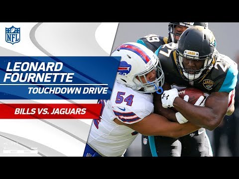 Video: Leonard Fournette Leads Jags on TD Drive to Take the Lead! | Bills vs. Jaguars | NFL Wild Card HLs