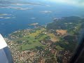 Ryanair flight over Vestfold July 2008 Ryanair flight over Vestfold July 2008