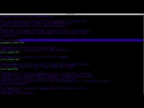 how to troubleshoot vsftpd