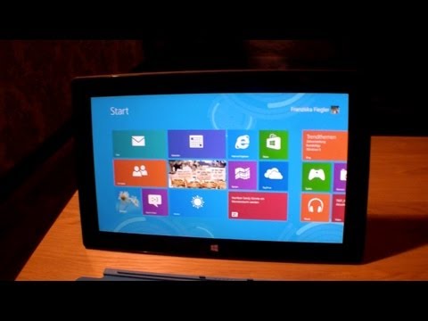 Microsoft Tablet - http://www.newgadgets.de - Hands On mit dem Microsoft Surface Tablet. Wenn du dieses Video magst würde ich mich freuen wenn du einen Daumen hoch gibst und es...