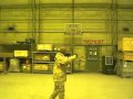 Video: US Navy Basketball Trick Shots In Iraq