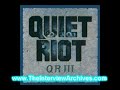 QUIET RIOT Kevin Dubrow Solo Interview