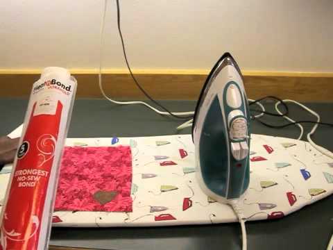 how to remove heat n bond from fabric