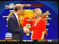 Fox News intern, Audra does the weather