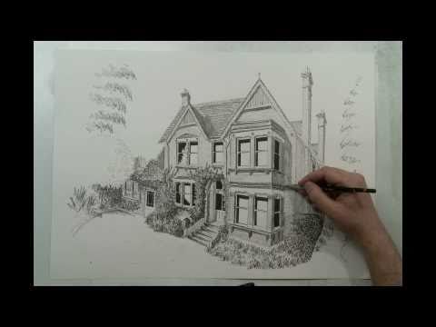 how to draw buildings