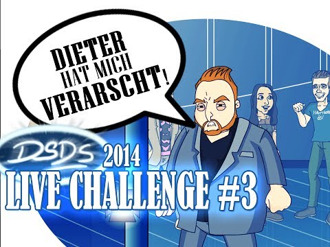 DSDS 2014 - Live-Challenge-Show #3 (PARODIE ANIMATION)