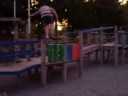 Backflips at park