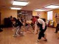 hip hop dance to "settle down" 