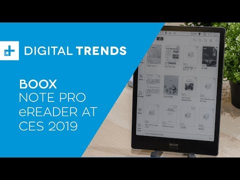Boox Note Pro eReader - Hands On at CES 2019