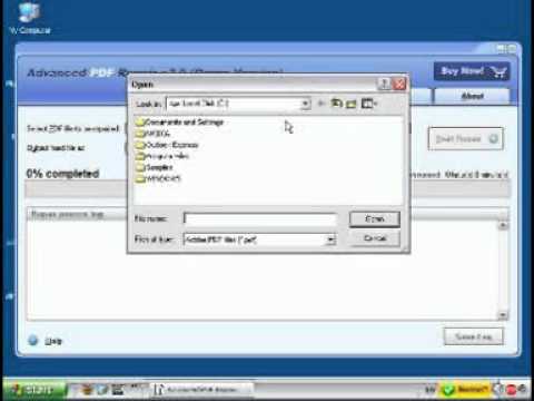 how to repair pdf file