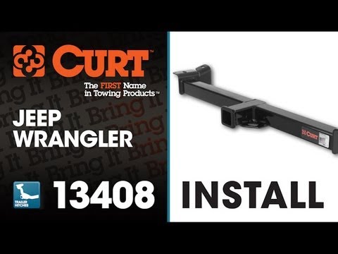 how to install trailer hitch on jeep wrangler